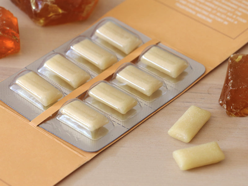 Organic Mastic Resin Original Mastic Flavour Chewing Gum Mast Chew Sleeve 8 pcs x 12