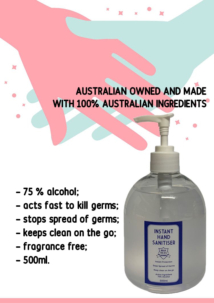 Non Sticky Germ Protection Sanitiser