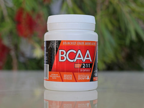 Plant based BCAA capsules (500 mg/capsule; 50 capsules)