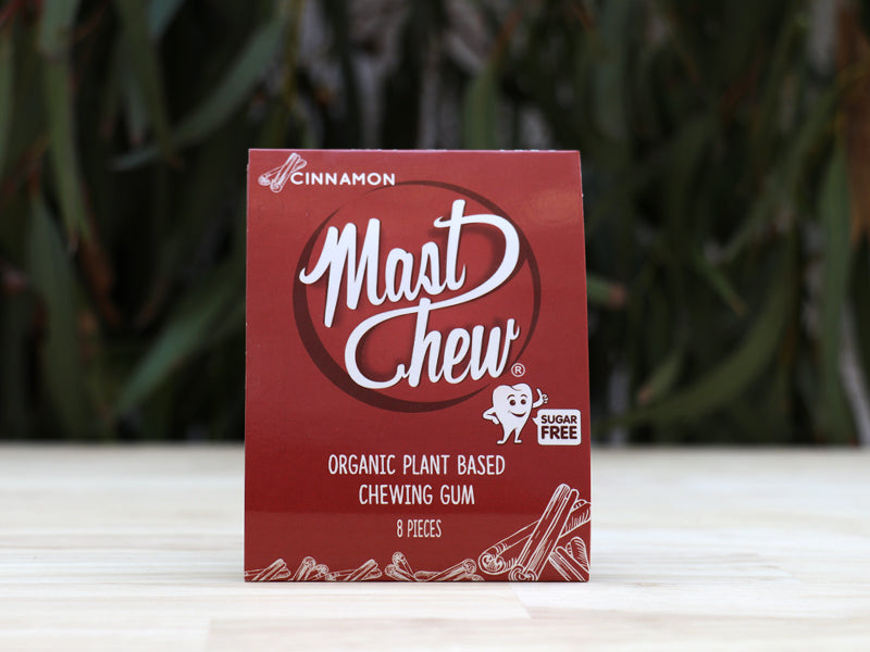 Organic Mastic Resin Cinnamon Chewing Gum Mast Chew Sleeve (8 pcs)