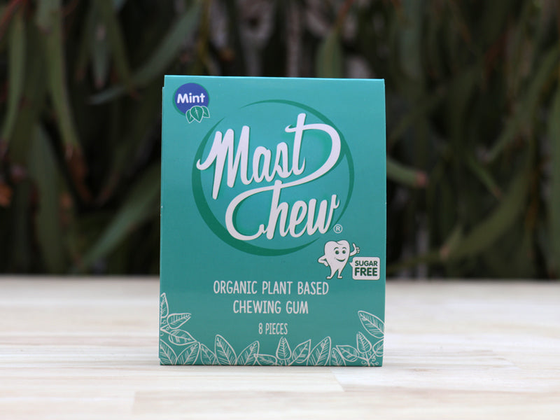 Organic Mastic Resin Mint Chewing Gum Mast Chew Sleeve (8 pcs)
