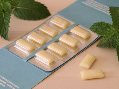 Organic Mastic Resin Mint Chewing Gum Mast Chew Sleeve (8 pcs)
