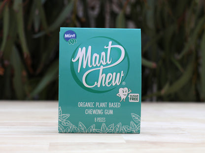 Organic Mastic Resin Mint Chewing Gum Mast Chew Sleeve 8 pcs x 12